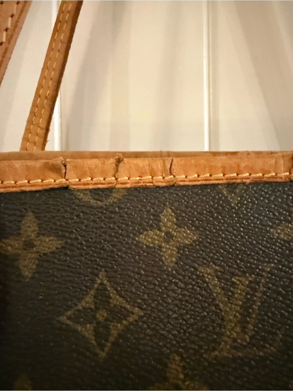 Louis Vuitton Monogram Neverfull Tote - Brown/Tan AUTHENTIC - Certified